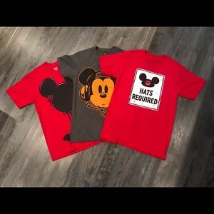 New Disneyland T-Shirts Set of 3